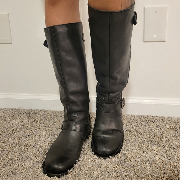 Aldo Genuine Leather Mid-Calf Boots - Size 7 - Picture 2 of 8